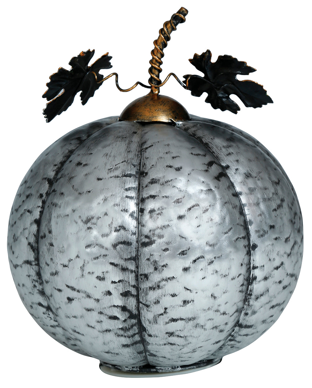 Pumpa, metallic silver 16 cm