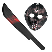 Hockeymask med machete 53 cm