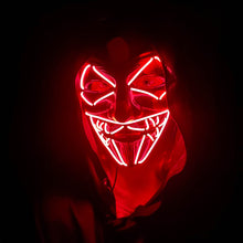 LED-mask, killer smile red