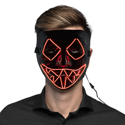 LED-mask, killer smile red