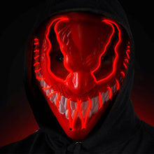 LED-mask, monster röd