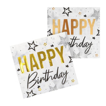 Servetter, happy birthday 20 st
