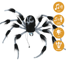 Spindel med ljud och rörelse, 70 cm
