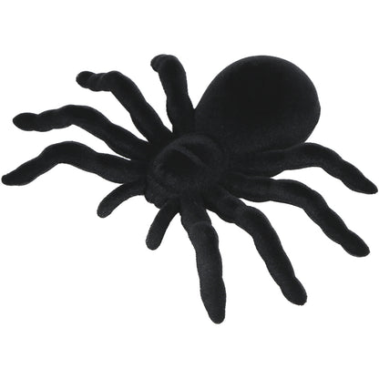 Spindel, svart 14 cm