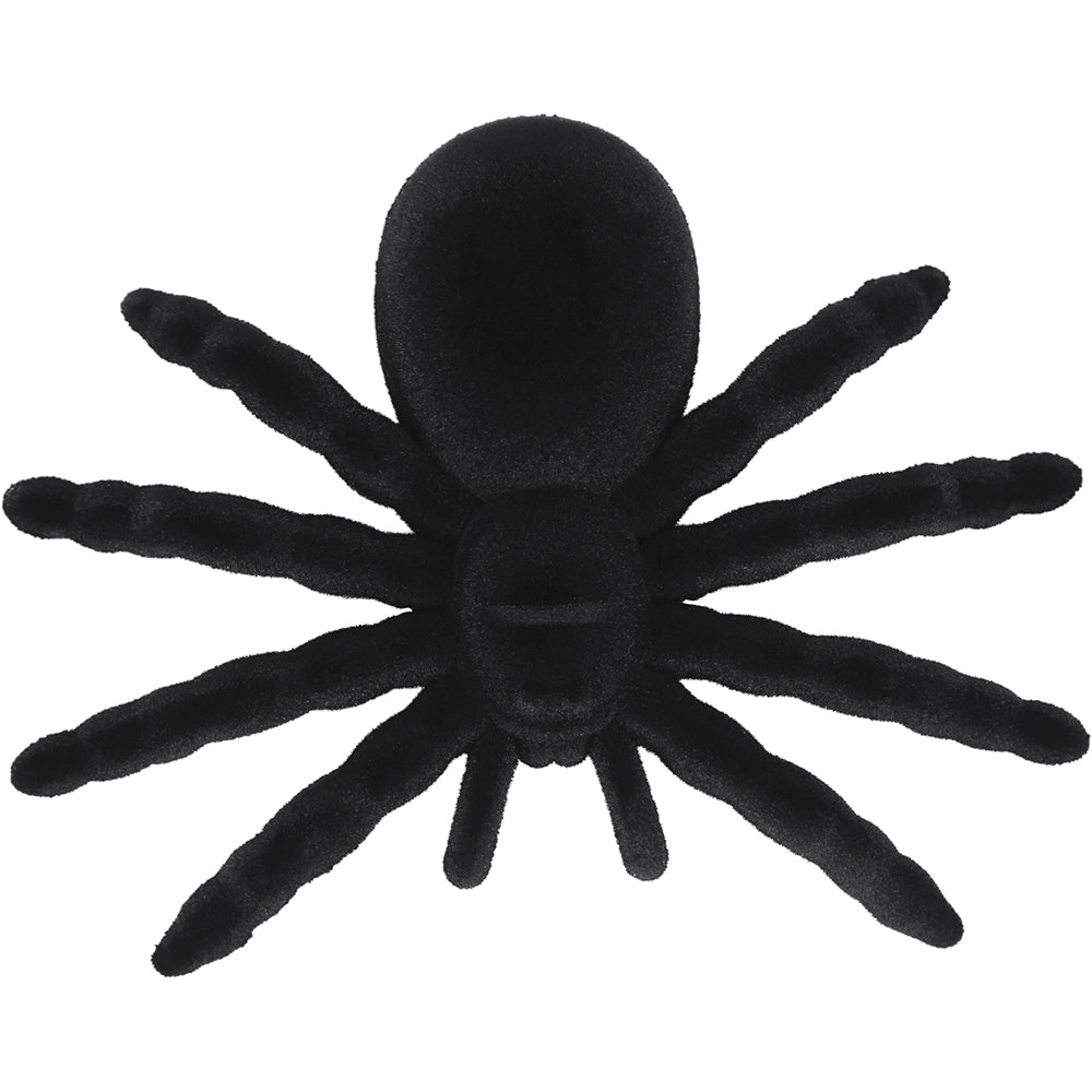 Spindel, svart 14 cm