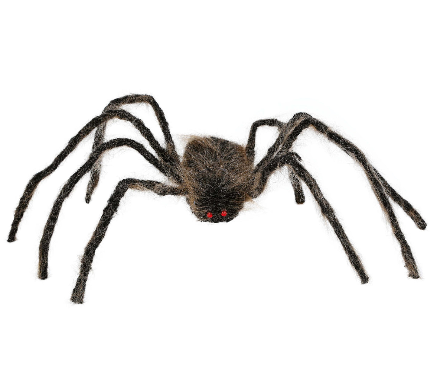 Spindel, hårig brun 75 cm