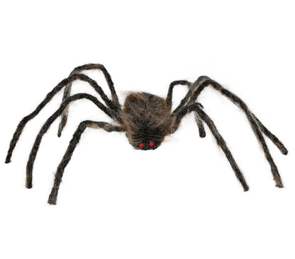 Spindel, hårig brun 75 cm