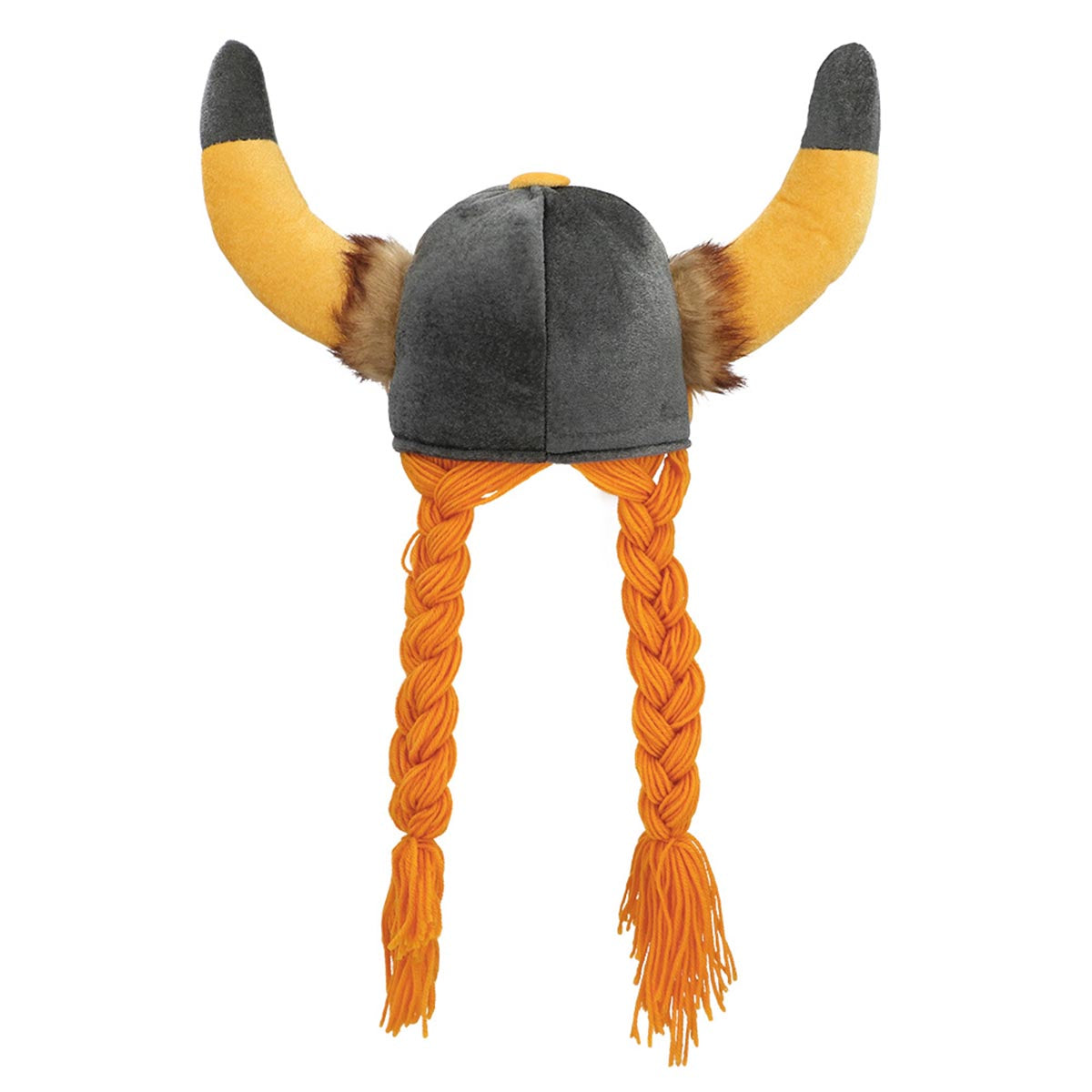 Vikingshjälm med hår