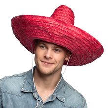 Sombrero, röd 49 cm