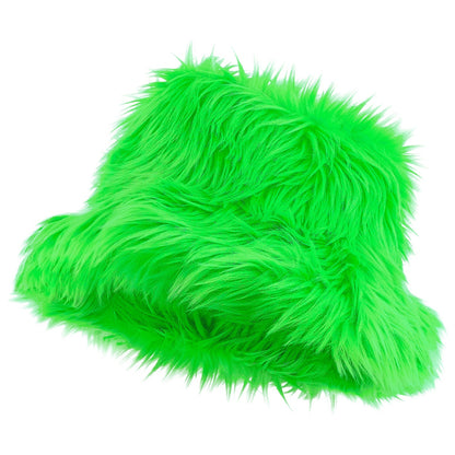 Bucket hat, neon grön