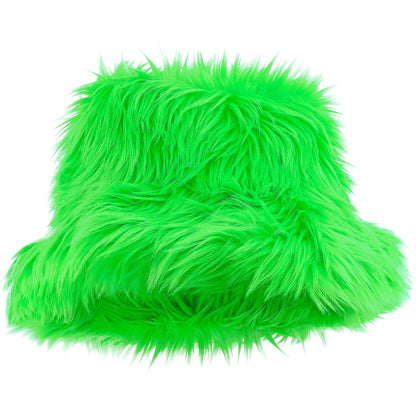 Bucket hat, neon grön