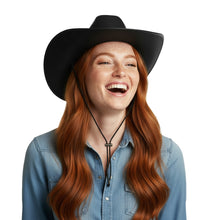 Cowboyhatt, vuxen svart