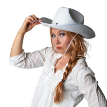 Cowboyhatt, vuxen vit