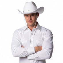 Cowboyhatt, vuxen vit