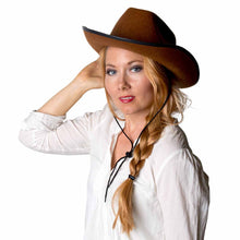 Cowboyhatt, vuxen brun
