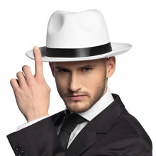Gangsterhatt, vit