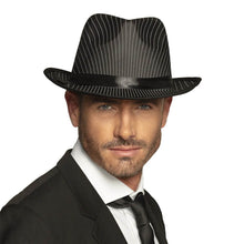 Gangsterhatt, randig