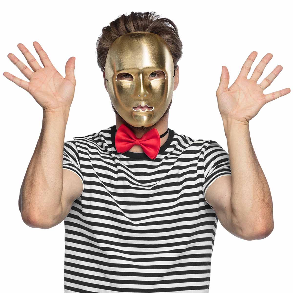 Ögonmask, teater guld