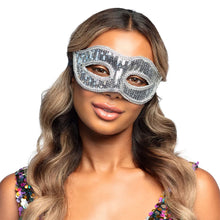 Ögonmask, Venice sequins silver