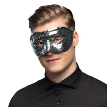 Ögonmask, disco silver