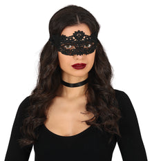 Ögonmask, Black lace 4