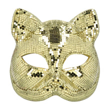 Ögonmask, disco cat gold