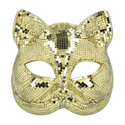 Ögonmask, disco cat gold