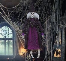 Prop, hängande skeletthäxa 40 cm