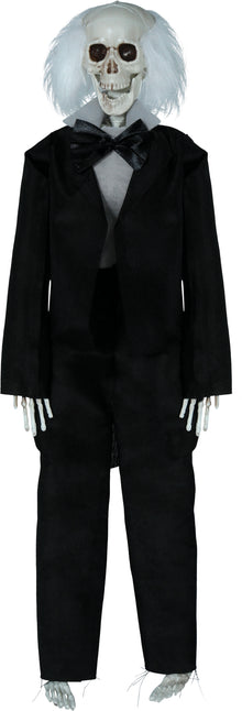 Prop, hängande skelett med kostym 40 cm