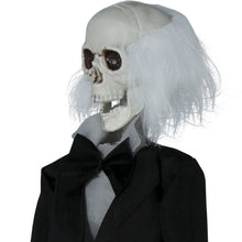 Prop, hängande skelett med kostym 40 cm