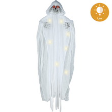 Prop, hängade skelett med ljus 185 cm