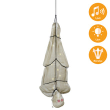 Prop med ljus & ljud, man i säck 170 cm