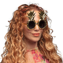 Glasögon, ananas guld