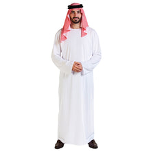 Dräkt, burnus vit L/XL