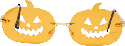 Halloweenglasögon, pumpa