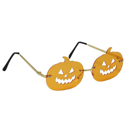 Halloweenglasögon, pumpa