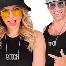 Halsband, silver bitch 65 cm