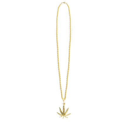 Halsband, marijuanablad