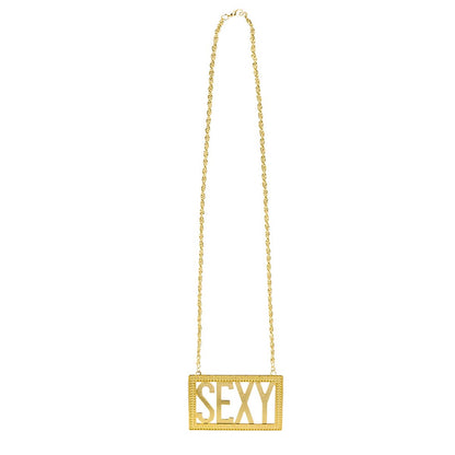 Halsband, sexy guld
