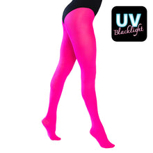 Strumpbyxor, neon rosa