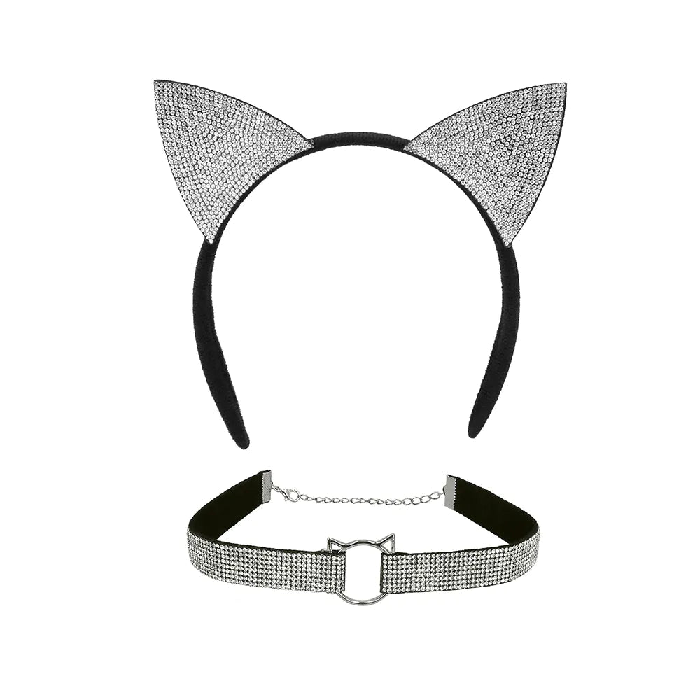 Diadem, cat diamond set