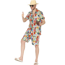 Hawaiiskjorta och shorts, turist M