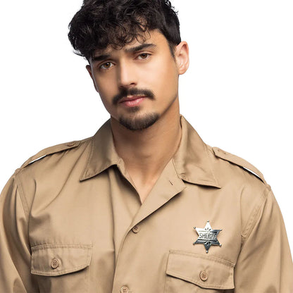 Sheriffstjärna, metall