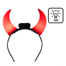 Diadem, djävulshorn lysande