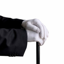 Handskar, vita med söm