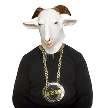 Latexmask, G.O.A.T inkl tillbehör