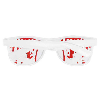 Maskeradset, blodigt (Glasögon, fluga, hängslen)