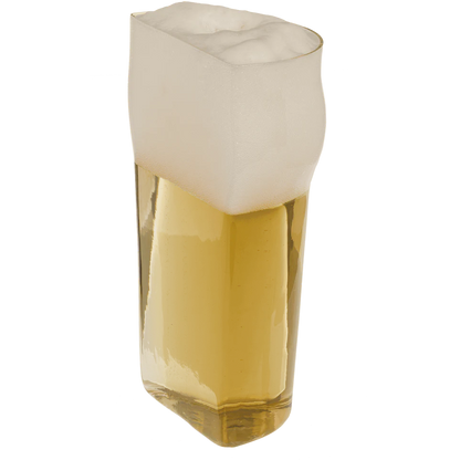 Halvt ölglas