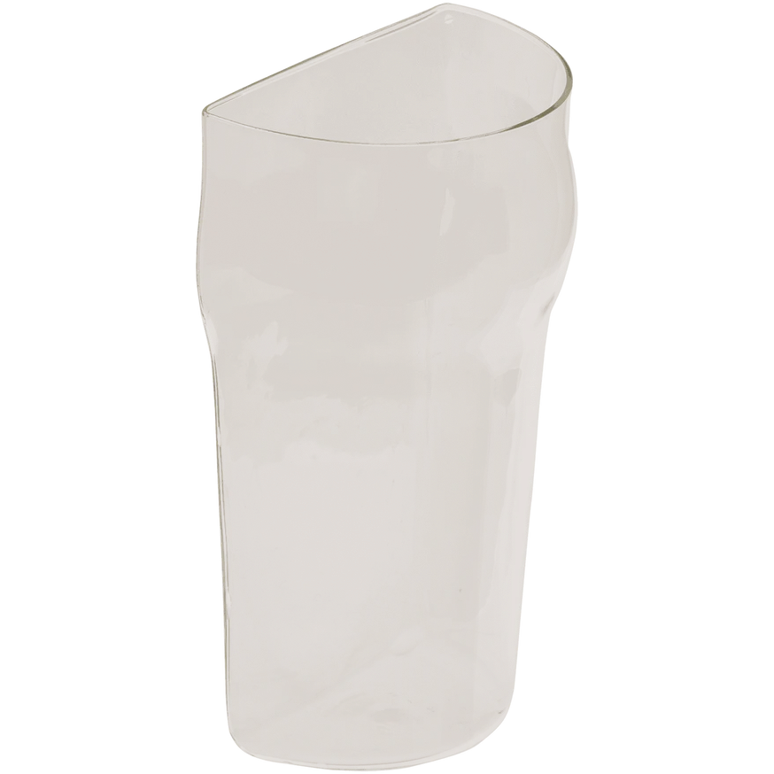 Halvt ölglas