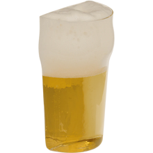 Halvt ölglas